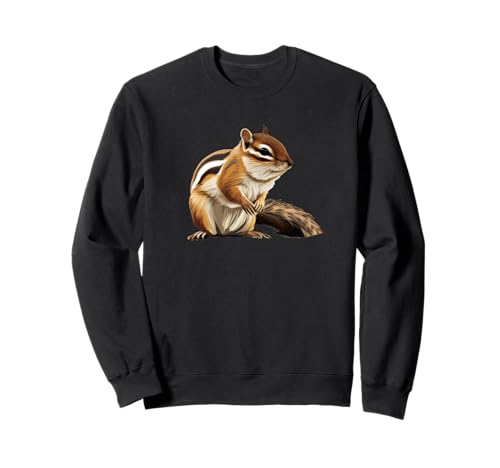 Chipmunk Roden Sweatshirt for the Funny Squirrel Lover