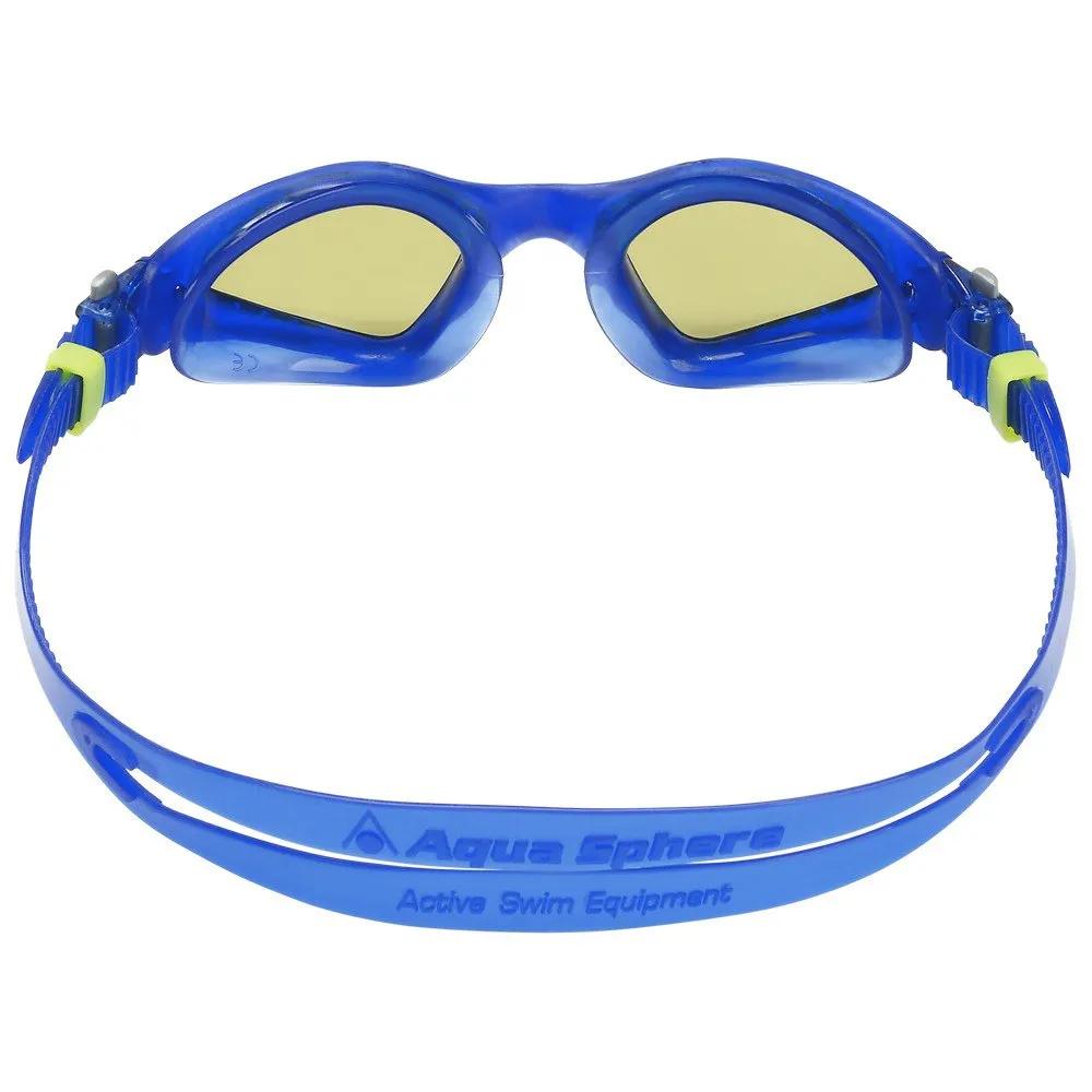Aquasphere Plastic Swimming Goggles with Mirrored Coating Kayenne