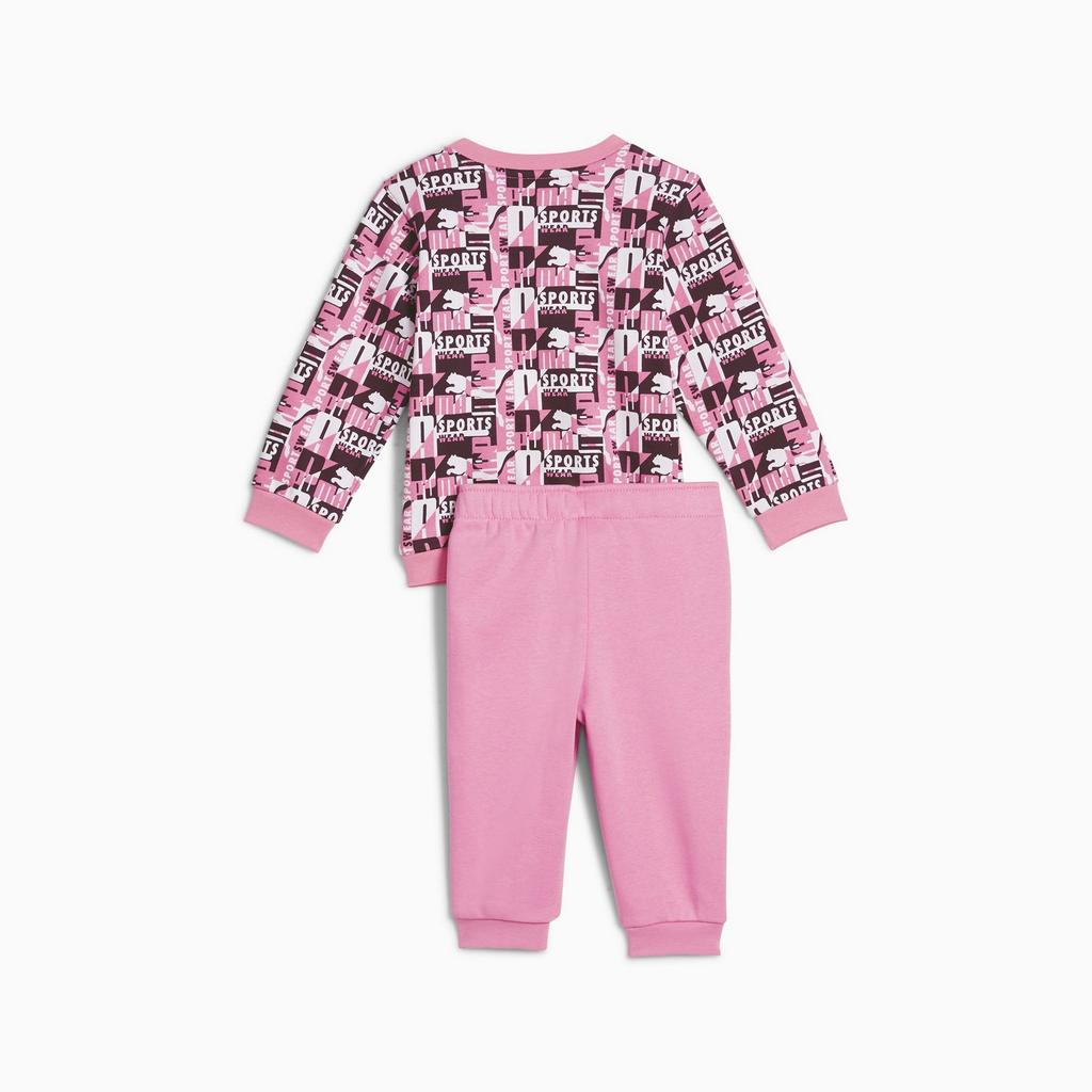 Puma MINICATS AOP FL Girls' Tracksuit Set Pink 68332748 R 68