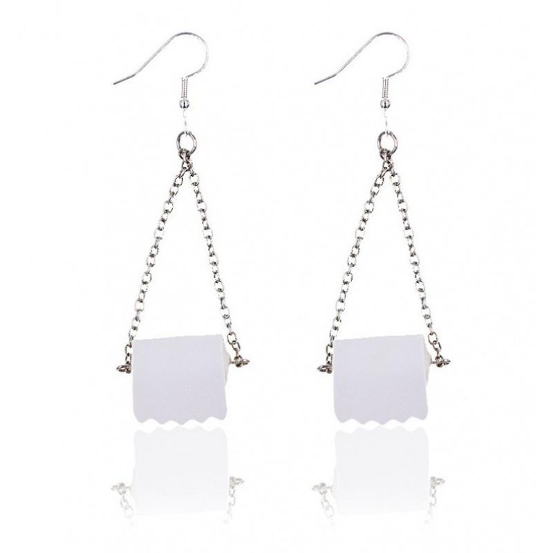 1 Paio Orecchini a Goccia in Resina Fatti a Mano Carini per Donne Ragazze Divertenti Animali Cartoni Animati Coniglio Anatra Piercing Orecchio Gioielli Regalo