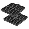 Cooking Waffle Molds Silicone Waffle Plates Dishwasher Safe