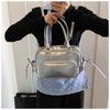 Fashion shoulder bag spring new simple casual backpack feeling hand carry tote bag handbag women