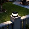 Waterproof Outdoor Post Light Automatic Solar Post Cap Lights Solar Garden Lamp  Pathway