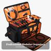 Portable Gear Bag with Dividers Adjustable Cube Storage Pockets