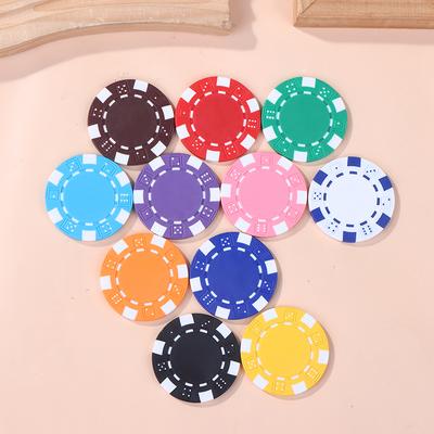 10 st 11,5 g ABS-plast Pokerchips - Metallkärna Kasino Texas Hold'em Poker Spel Chipset Tillbehör