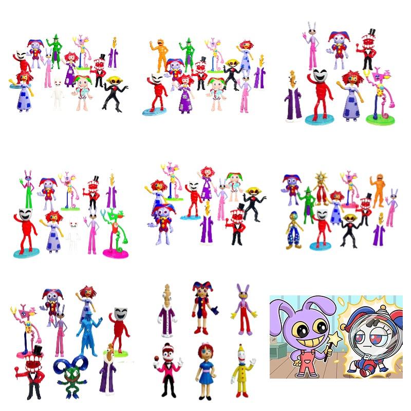 Prodotto Popolare Transfrontaliero Burattino a Mano Circo Digitale Giocattolo Per Decorazione Festa di Compleanno Bambole per Bambini Piccoli Regali