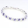 Ladies Elegant Square Crystal Bracelet