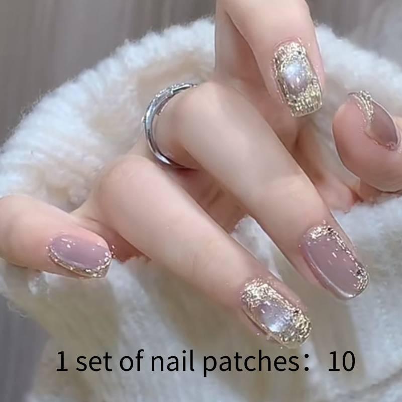 

Handmade Nail Wear Fashion Casual Simple Exquisite Classic Nail Style Patch L
