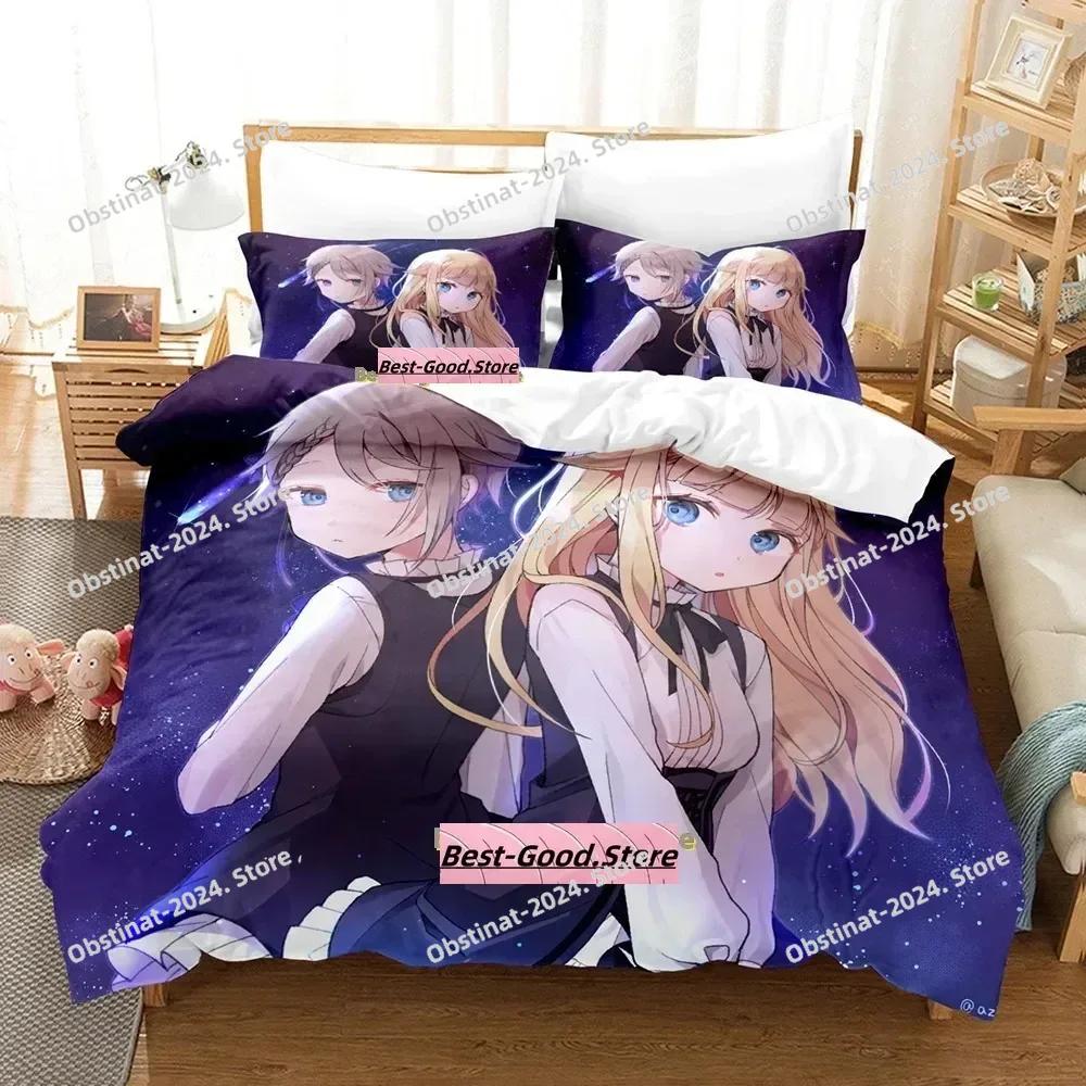 Princes Principal Beding Set Single Twin Ful Quen King-Sized Dimensionsd Dimensions Bed Linen Set Adult People Kid Bedrom Duvetcover Sets 3D Anime Bed