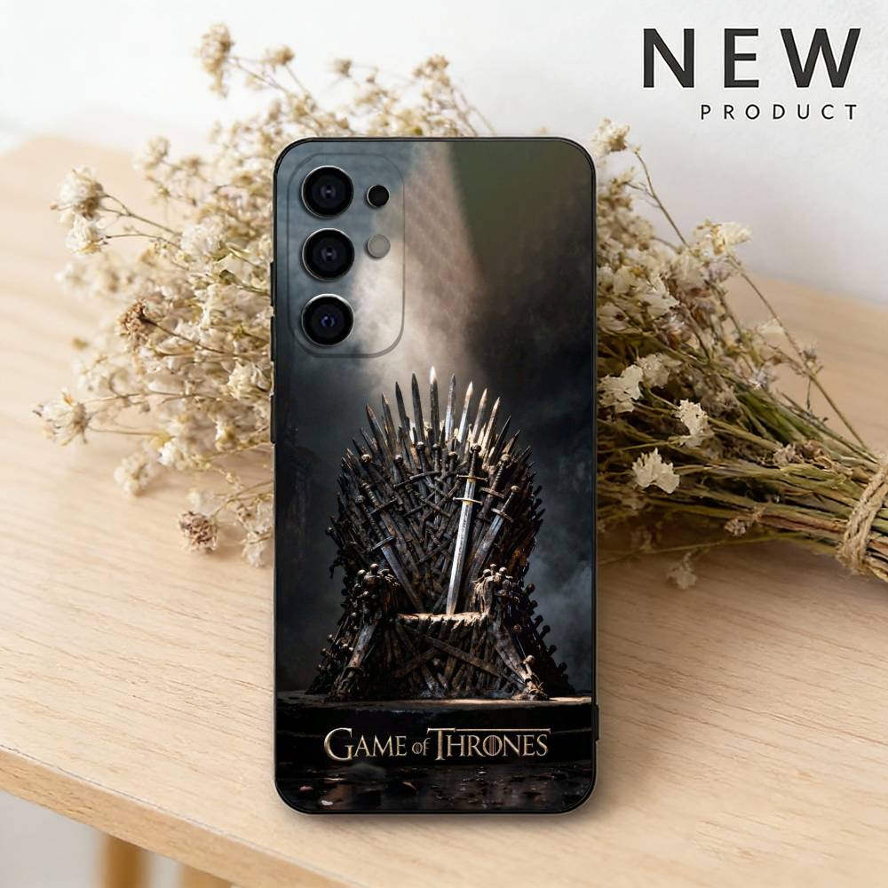 Игра Престолов Железный Трон Чехол для Телефона Для Samsung S26,25,24,23,22,21,20,30,Ultra,Plus,Fe,Lite Черный Корпус Samsung S22ULTRA5G