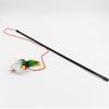 Feather Cat Toy Stick with Mint Ball and Colorful Mouse - Self-entertainment Cat Toy Supply
