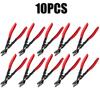 1-11PCS Car Clip Pliers Tool Panel Clip Pliers Set Fastener Remover Auto Retainer Clip Trim Rivet Removal Tool Auto Door Car Uph