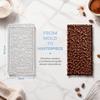 Perlmutt-Textur Kuchenrandform Silikon-Kuchenverzierungswerkzeug Wiederverwendbare Silikonform Kunst