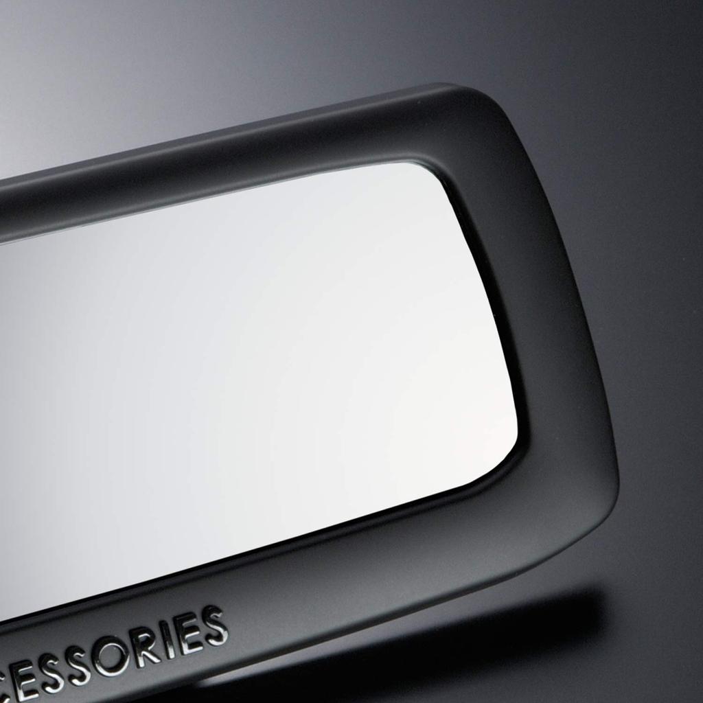 DAD GARSON Matte Black Rearview Room Rearview Expanded Car Universal Car Easy Interior Space D.A.D Mirror, (HA597-01) - Mirror, Mirror, Mirror,