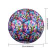 Pallone da calcio a tema Juventus FC Taglia 5 Pallone da calcio Tocco Morbido Pallone da calcio Professionale per Allenamento per Sport all'Aperto