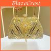 Luxury Womens Evening Clutch With Rhinestone Embellishments For Formal Events