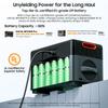 Oscal BP2400pro Stazione di Alimentazione Portatile 2016Wh Pacco Batteria di Espansione per Generatore Solare PowerMax 2400 pro, Controllo e Monitoraggio tramite App Intelligente