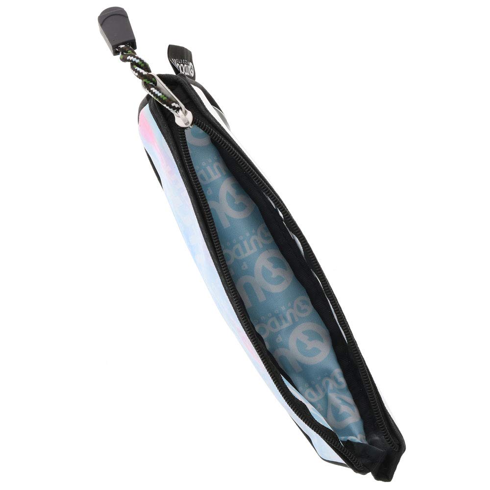 Sunstar Stationery Outdoor Clear Flat Pencil Case with Watercolor S1422308 Logo,