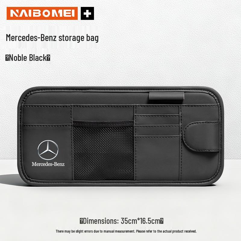Mercedes-Benz Glasses Clip & Sun Visor Storage for E, C, A, S-Class & GLA/GLB/GLC