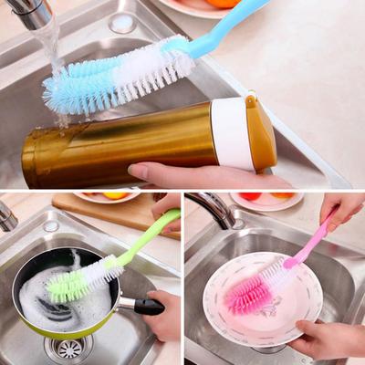 Bottle Cup Dish Pot Cleaning Washing Long Brush Cleaner Kitchen Accessories