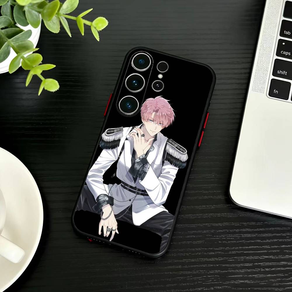 N-Tamon's B-Side Phone Case For Samsung S26,S25,S24,S23,S22,S30,S21,Ultra,Plus,FE 5G Black Soft Cover