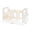 File Holder/Desk Organizer for Office Organization and Storage with 3 Compartments