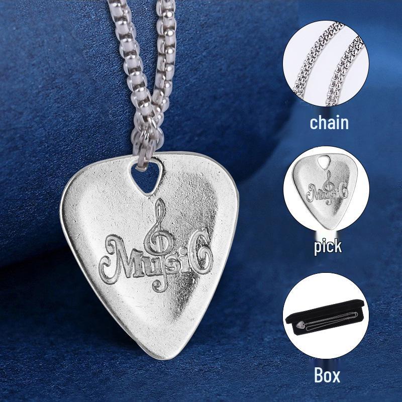 Подарочный набор: Ожерелье и Браслет с медиатором для гитаристов Standard