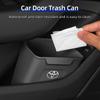 Silicone Car Door Storage Door Trash Can Organizer For Corolla Yaris Camry Prius RAV4 CHR Hilux Aygo Avensis Accessories