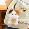 Charming Scented Mini Cat Rabbit Plush Keychain Ornament for Desk Decompression