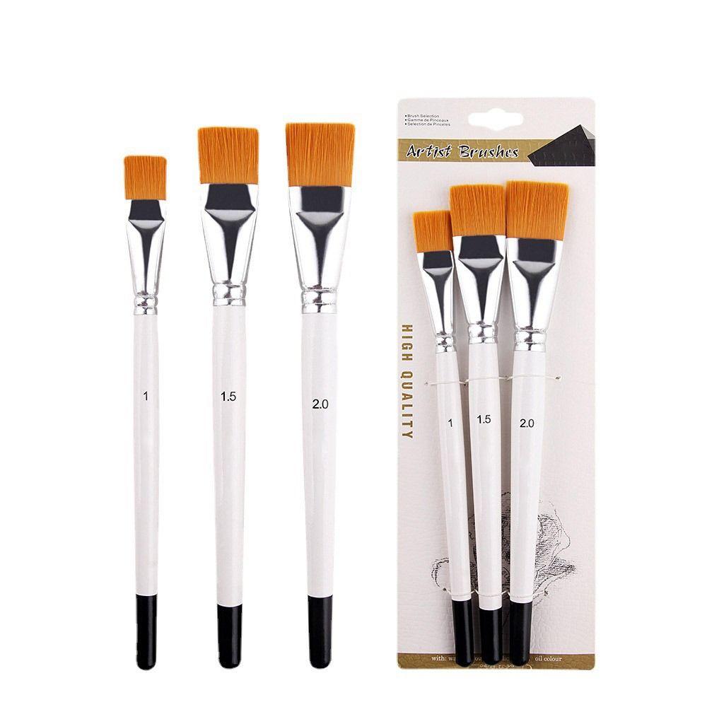 Synthetic Nylon Hair Painting Brushes Kits Art Brushes Set Art Paint Brushes  Drawing