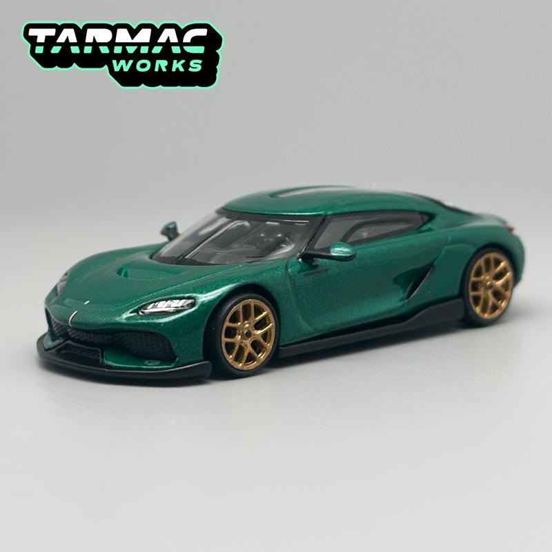 TW 1:64 Tarmac Works Koenigsegg Gemera Green Alloy Car Model