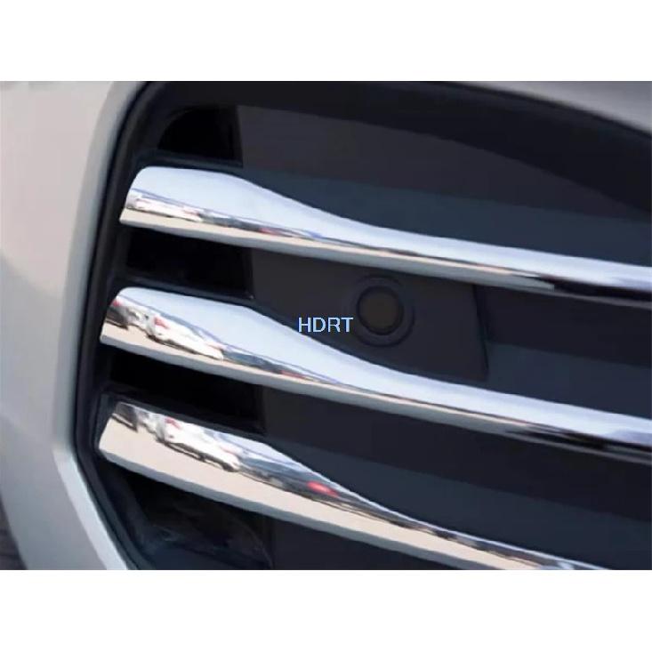 Car Styling Front Bumper Fog Light Frame Face Lamp Cover Trim Protector Decoration Accessories For Volkswagen VW Viloran +