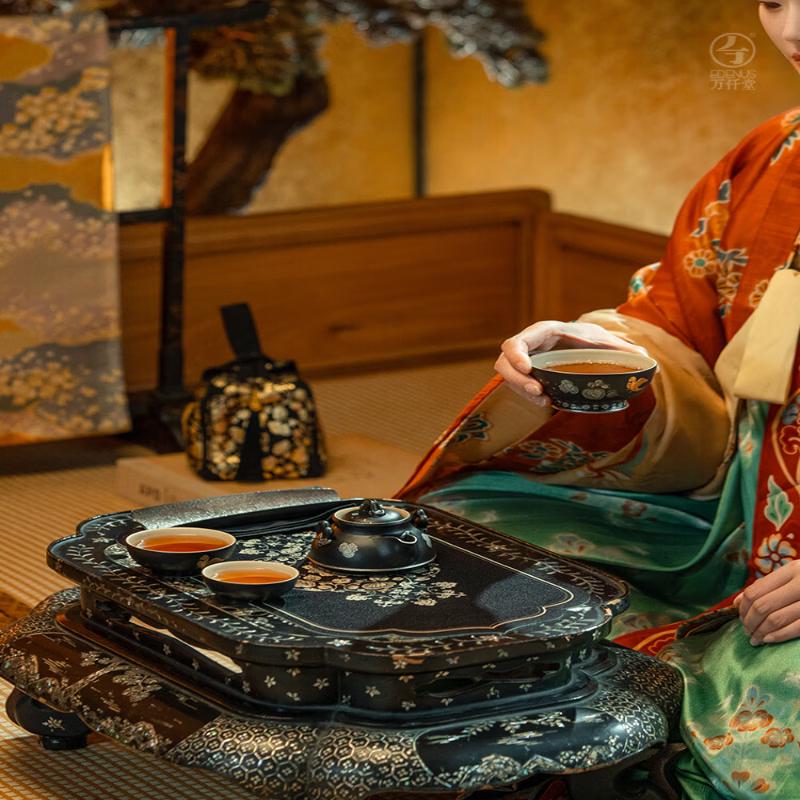 Wanqiantang Shaanxi Museum Co-branded Ceramic Travel Tea Set