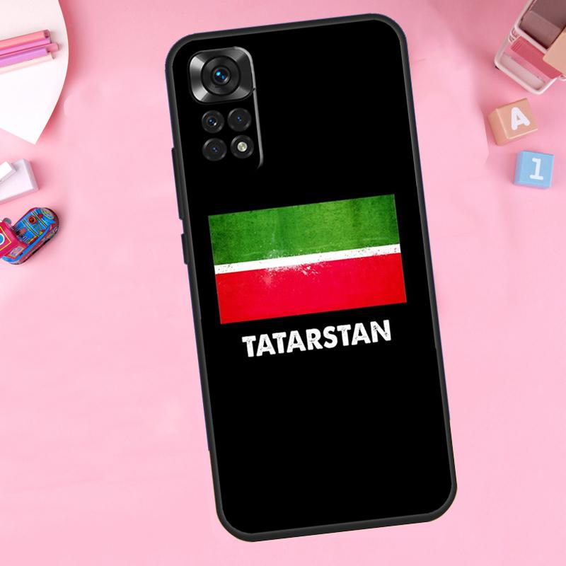 Tatarstan Flag Coat of Arms For Xiaomi Redmi Note 13 10 12 11 14 15 Pro Plus Phone Case For Redmi 15 13C 12C 14C 10C 15C