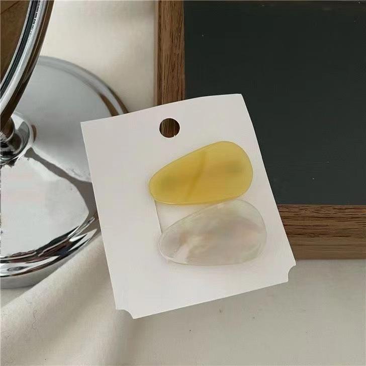 Geometric Women's Side Clips Fashion Hair Clips Vintage Bangs Duck Beak Clips