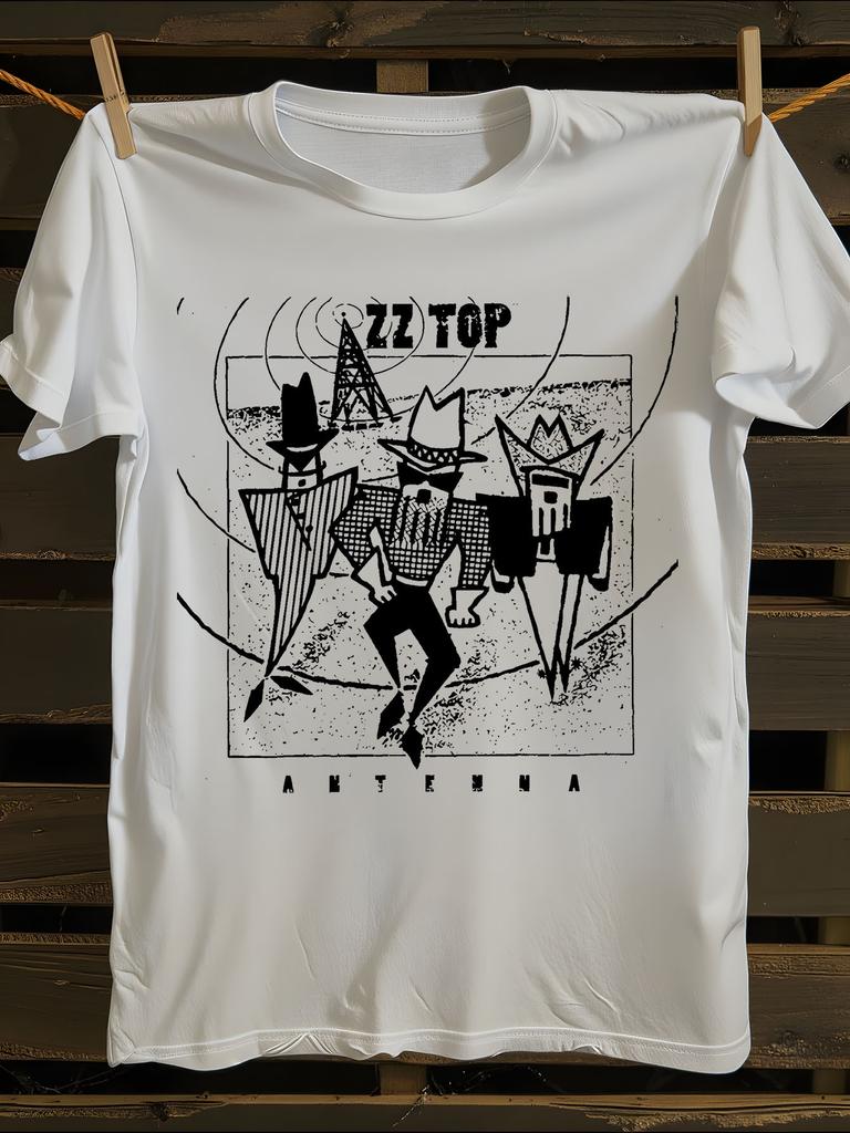 ZZ Top Antenne Album Logo T-Shirt