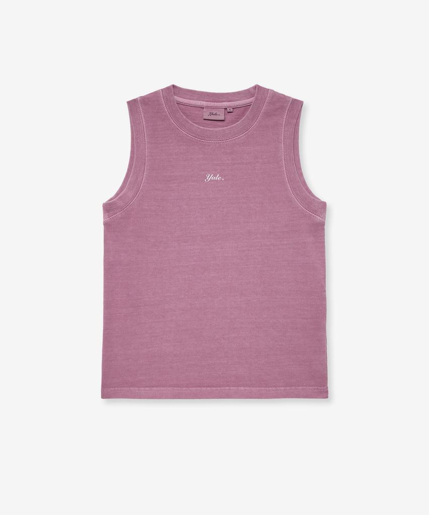 YALE Women'S Pigment Crop Sleeveless_Pink