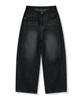 ULIFEZIP Teen Side Pintuck Denim Women'S Washed Pants 6 Colors [Ulzd_0010] (B Type)