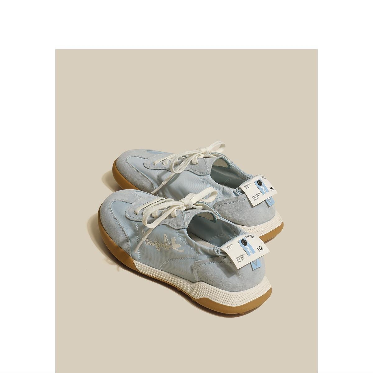 

Удобные кроссовки на плоской подошве, летние дышащие кроссовки для бега, женские, с мягкой подошвой, сверхлегкие, для ходьбы, спортивные кроссовки 35 синий