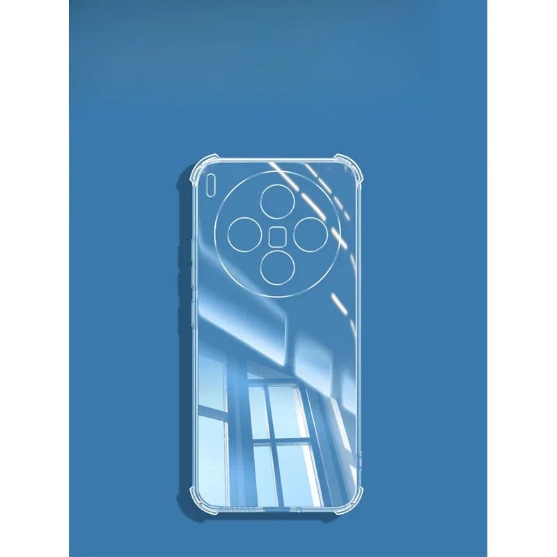 Funda On For VIVO X300 X 300 Pro X300Pro Soft TPU Transparent Clear Back Cover Coques Airbag Silicone Shockproof Phone Cases