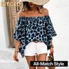 BITCED Women's Fashion Casual 3/4 Sleeves Blouses & Shirts