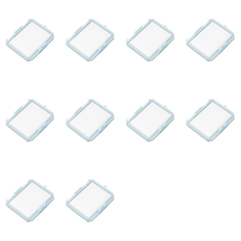 JEJ Astage Oshikatsu Storage Case Blue with Cushion Collection Case Shallow 155A Portable Can Acrylic Key Chains Storage Set of 80 Badges, Goods,