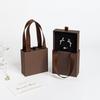 Paper Material Jewelry Storage Organizer Portable Design Paper Drawer Jewelry Box  For Wedding Gift