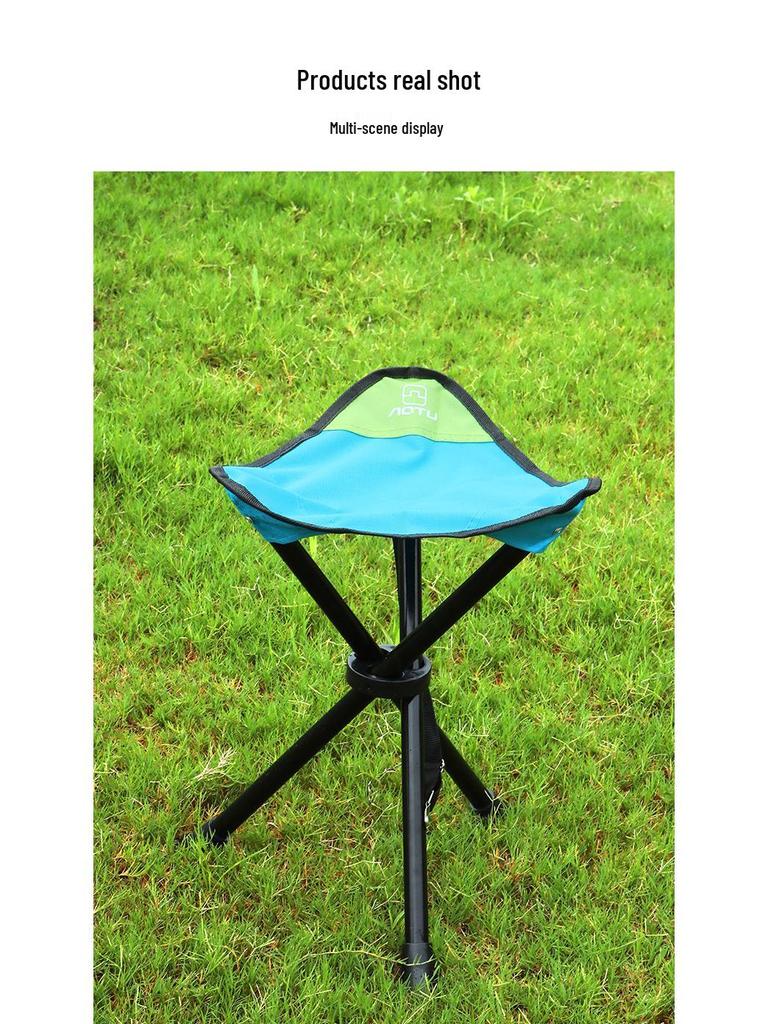 Portable Ultra-Light Camping Chair: Outdoor Folding Stool for Art, Fishing, and Travel