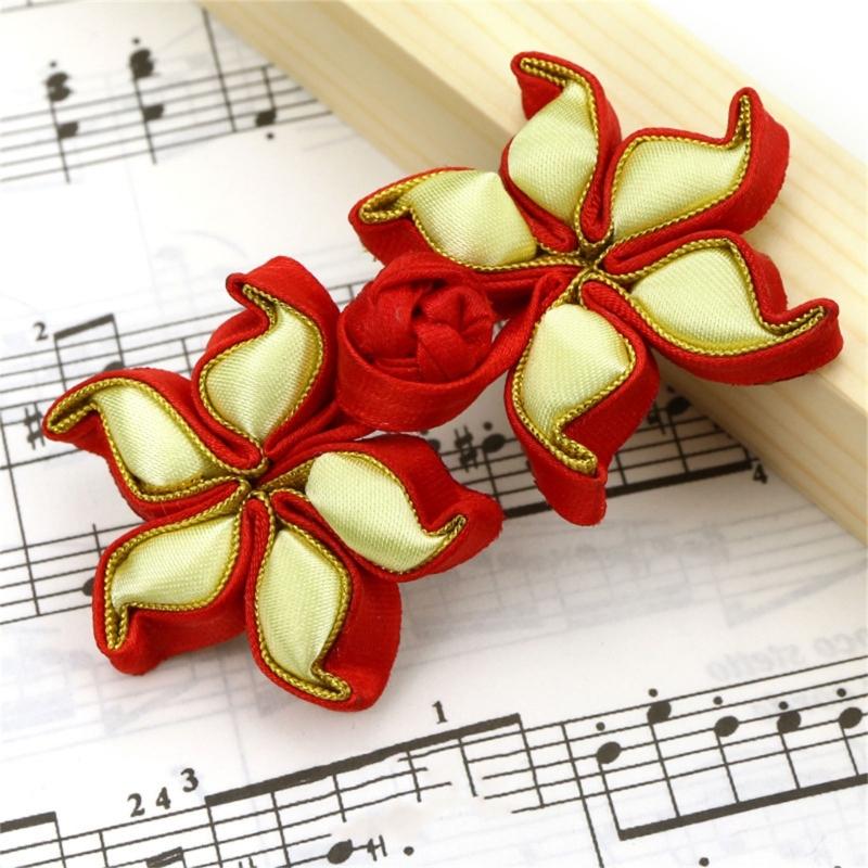 Chinese Knot Frog Buttons Cheongsam Buttons Flower Chinese Closures Buttons Sewing Fasteners for DIY Chinese Cloaks Coat