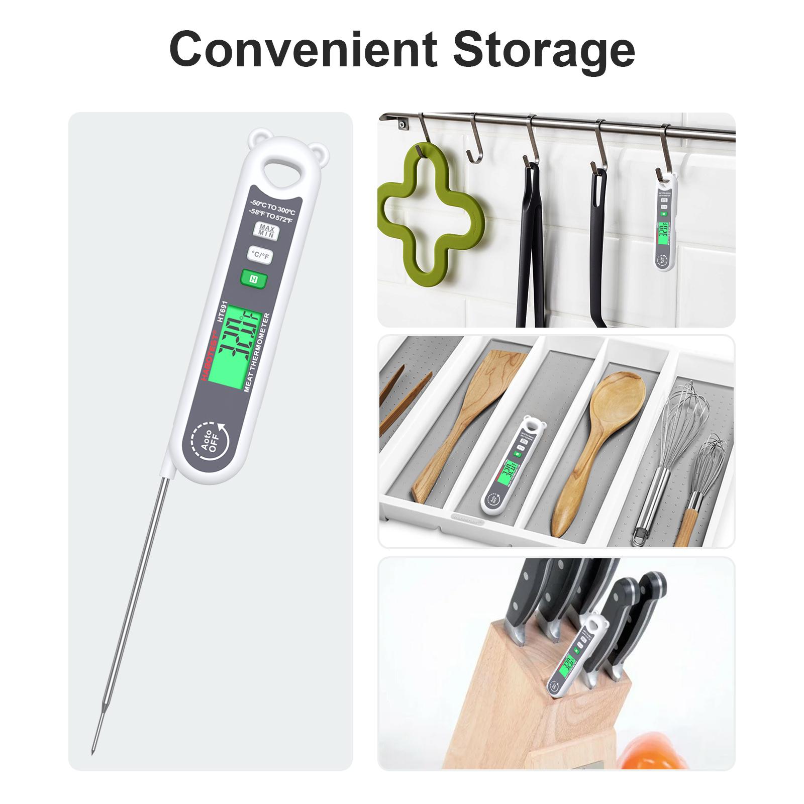 

HABOTEST цифровой ЖК-термометр мгновенного считывания для мяса, термометр для выпечки хлеба, приготовления пищи