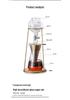 Macchina per Caffè Drip Freddo: Caraffa per Cold Brew e Filtro a Goccia Manuale per Uso Domestico
