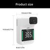 Wall Mount Temperature Reader With Screen Display, Voice Prompt and USB or Battery Operation for Office Lobby and School Entrance Use