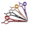 5.5 Inches, Paint A-shaped Scissors, Flat Scissors, Hair Scissors, and 4 Colors of Rubber Finger Rings Are Optional.