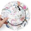 50 Wings Ins Wind Stickers White Small Fresh Cute Guka Girl Decoration Mobile Phone Water Cup Hand Account Stickers